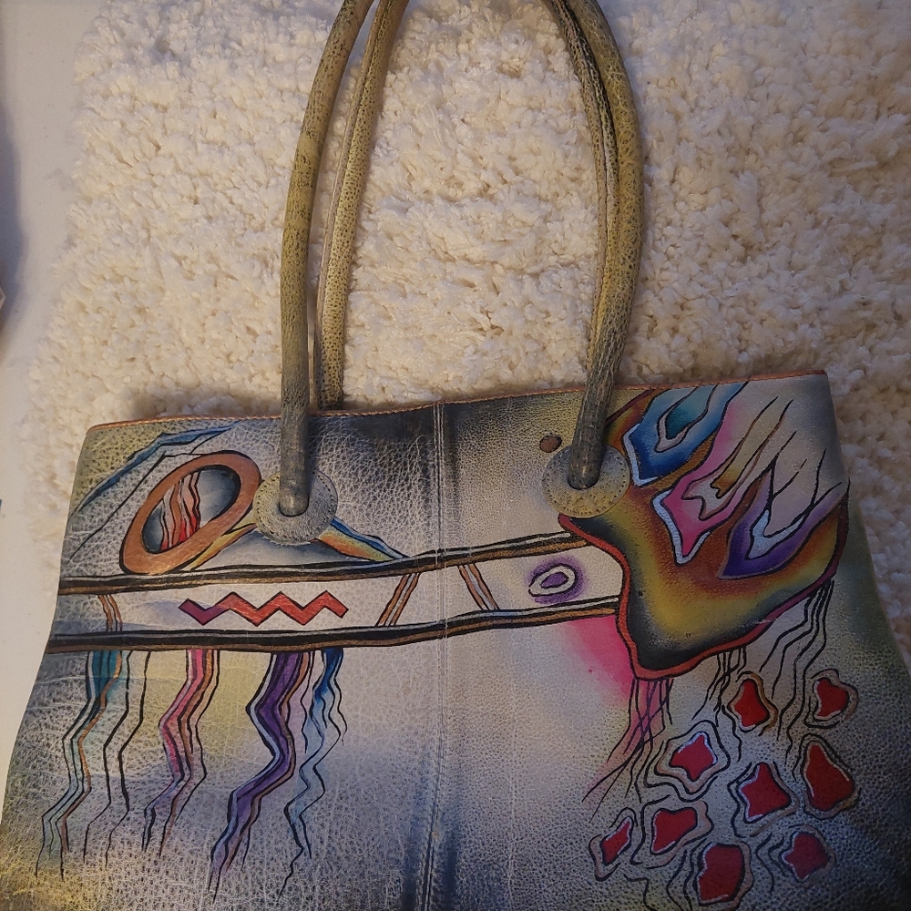 Biacci leather handbag - Picture 10 of 13